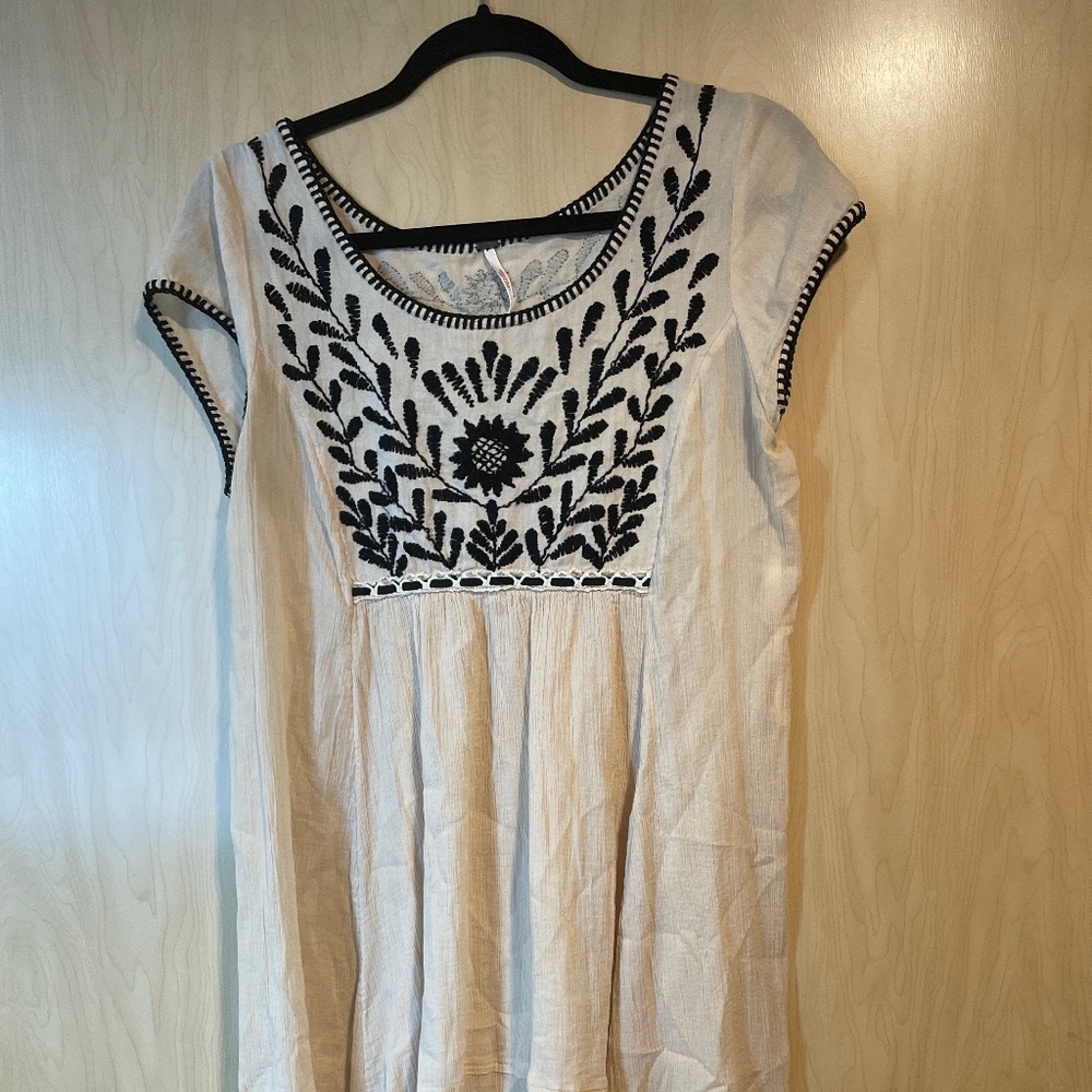 Free People Boho High Low Dress